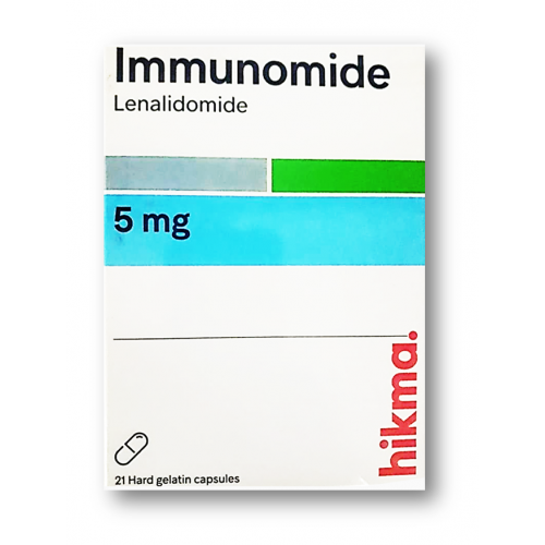 IMMUNOMIDE 5 MG 21 CAP لعلاج الأنيميا