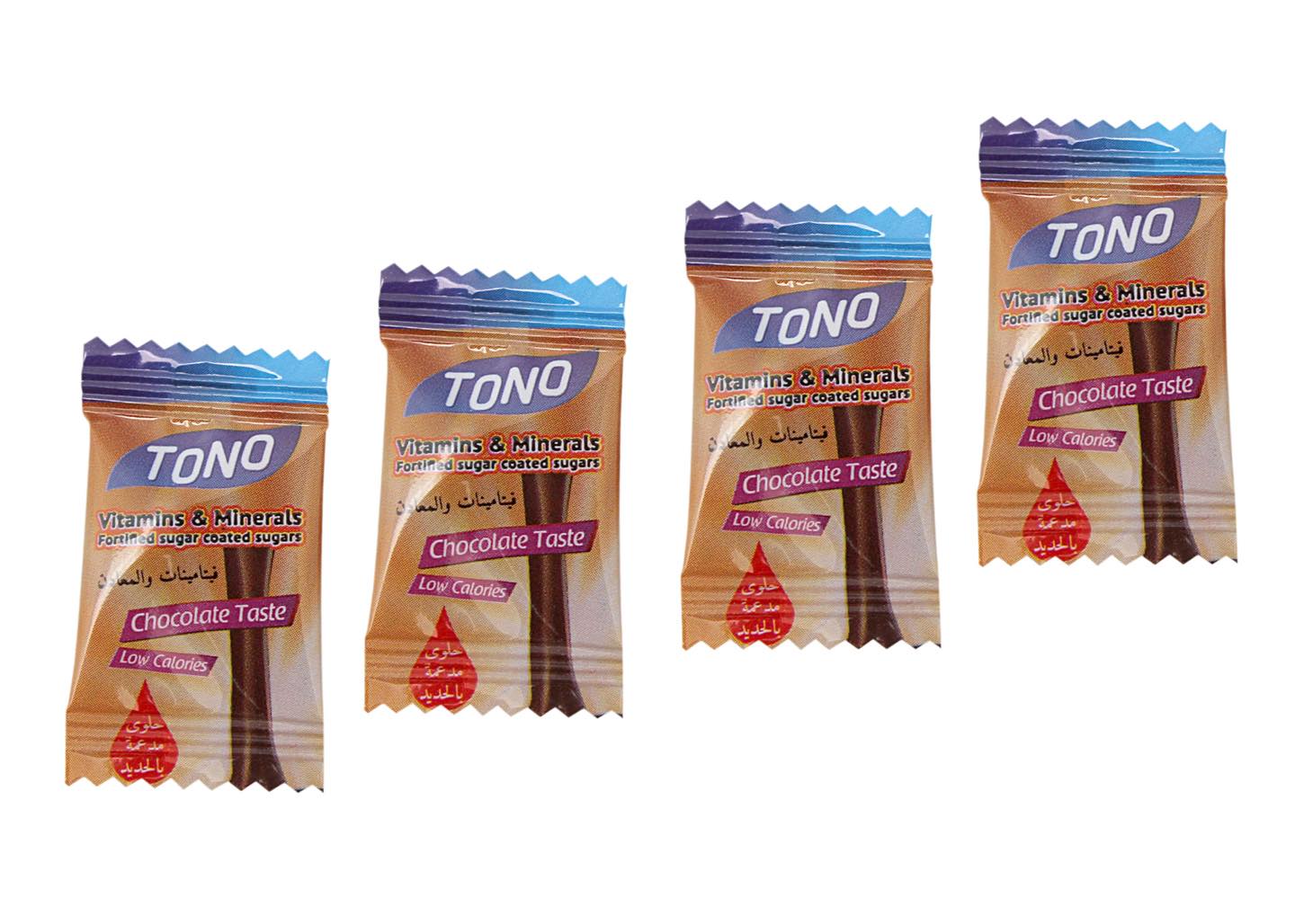 TONO (CHOCOLATE) 20 PIECES x 2 GM غني بـ الفيتامينات والمعادن