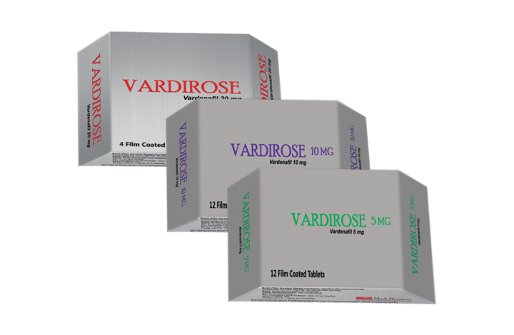 VARDIROSE 20 MG 12 TAB لعلاج العجز الجنسي