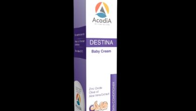 ACADIA DESTINA 60 GM BABY CREAM لعلاج التهاب الحفاضات عند الأطفال