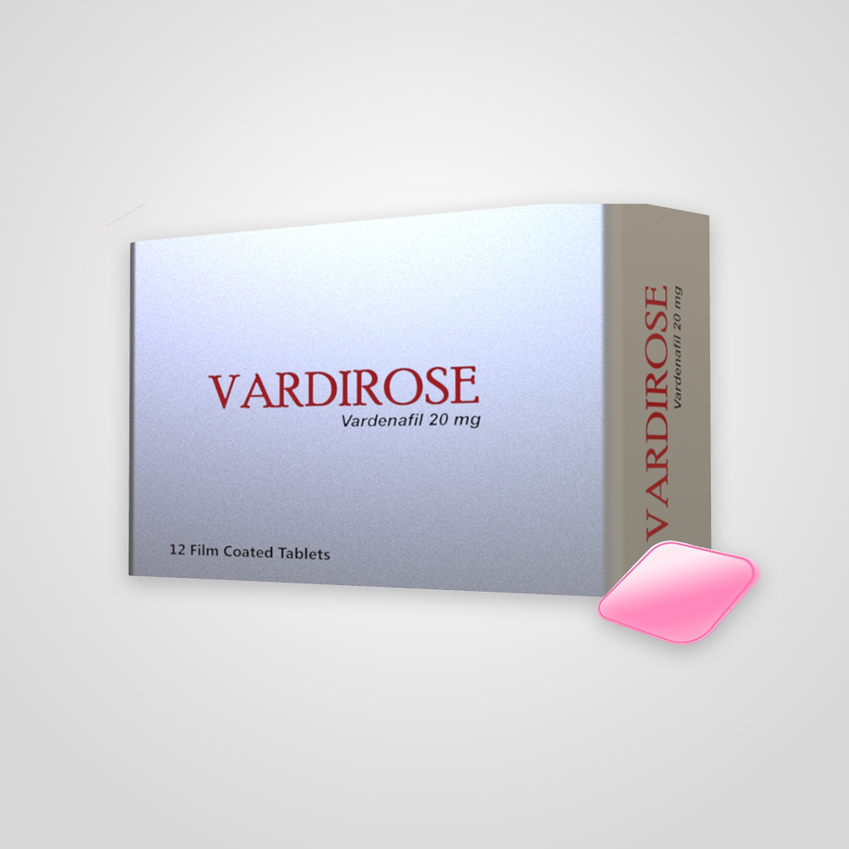 VARDIROSE 20 MG 12 TAB لعلاج العجز الجنسي