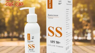 SECTOR SUNSCREEN LOTION 120 ML لـ الحماية من آشعة الشمس