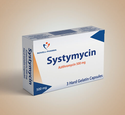 SYSTYMYCIN 500 MG 3 CAP مضاد حيوي