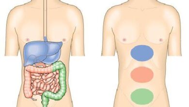 الأعراض المختلفة لـ الجهاز الهضمي