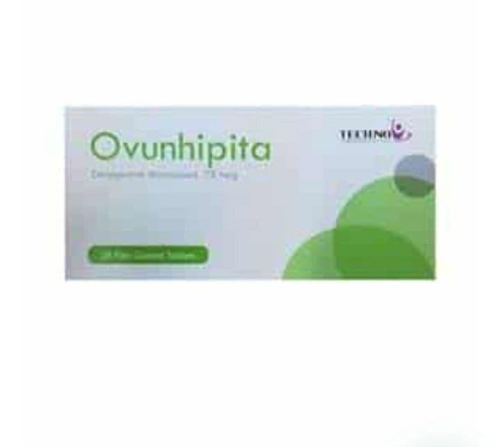 OVUNHIPITA 75 MCG 28 TAB لمنع الحمل