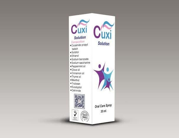 CUXI SOLUTION ORAL CARE SPRAY 30 ML لـ العناية بـ صحة الفم