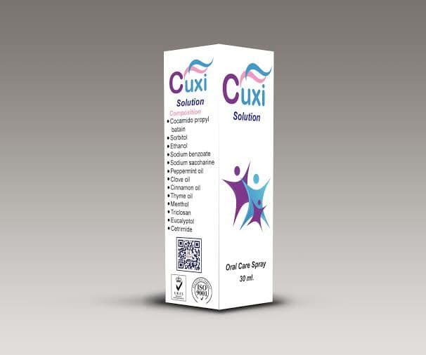 CUXI SOLUTION ORAL CARE SPRAY 30 ML لـ العناية بـ صحة الفم