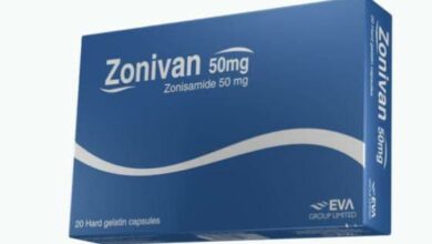 ZONIVAN 50 MG 20 CAP علاج نوبات الصرع