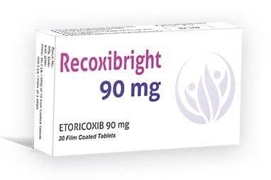 RECOXIBRIGHT 90 MG 30 TAB مسكن لـ ألم المفاصل والعضلات