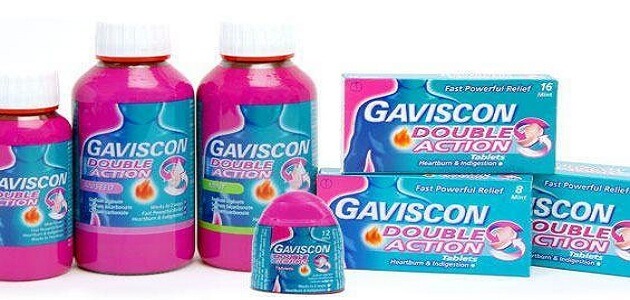 دواء gaviscon لـ علاج الحموضة