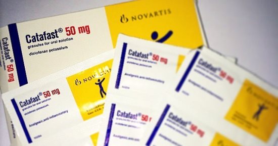 شركة novartis ودواء كاتافاست مسكن الألم