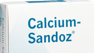 دواء sandoz ساندوز لعلاج انخفاض مستويات الكالسيوم