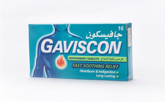 دواء Gaviscon لـ علاج الحموضة
