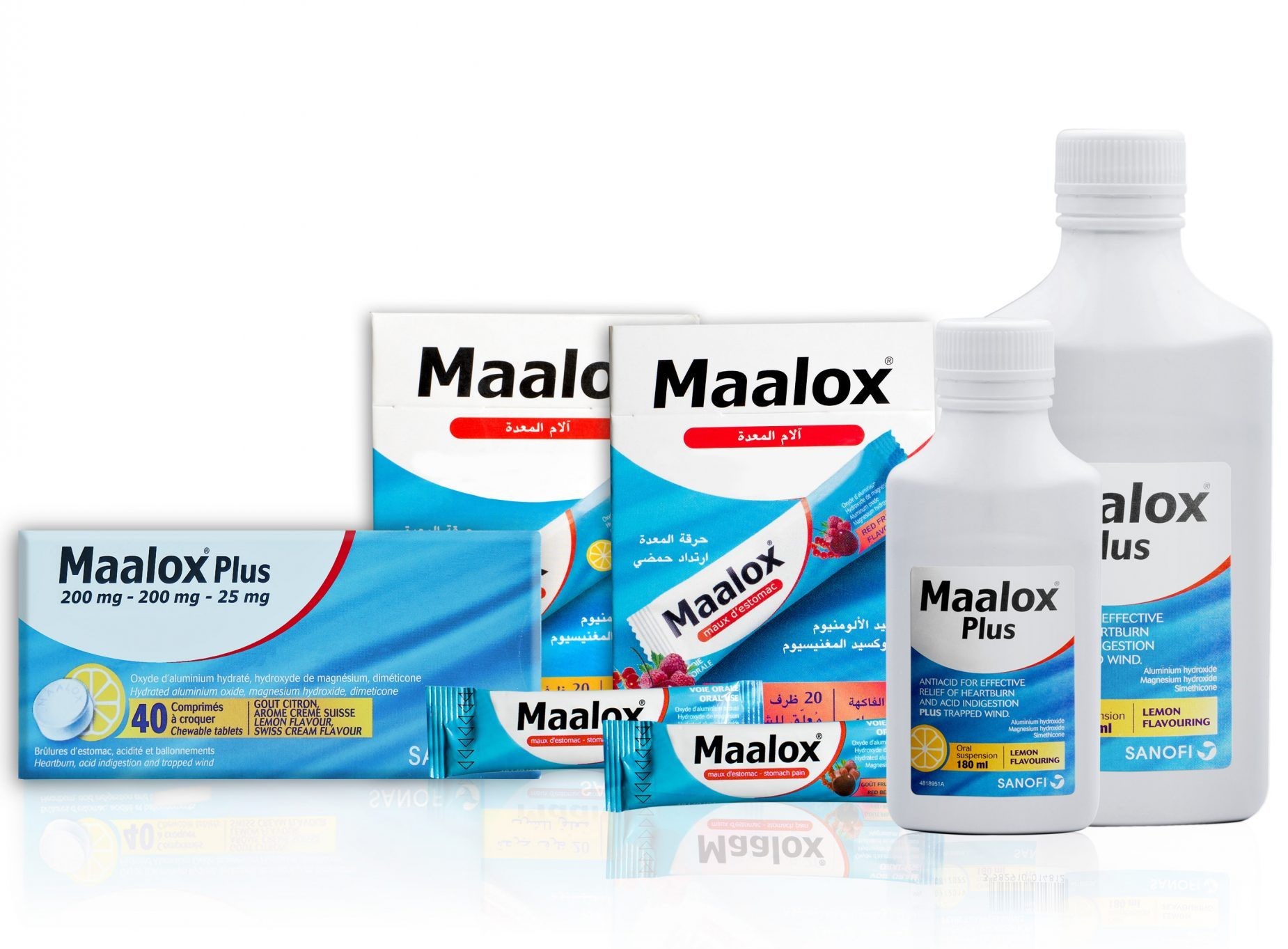 دواء Maalox لـ علاج الحموضة