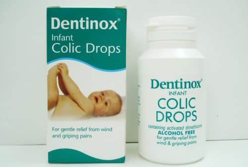 دواء dentinox لحديثي الولادة للتخلص من المغص والانتفاخ
