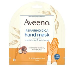 قفازات  AVEENO REPAIRING CICA HAND MASK