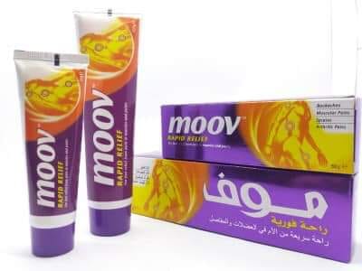 كريم moov مسكن لألم المفاصل والعضلات