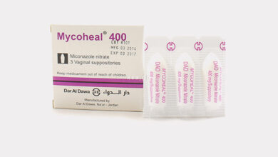 تحاميل Mycoheal المهبلية