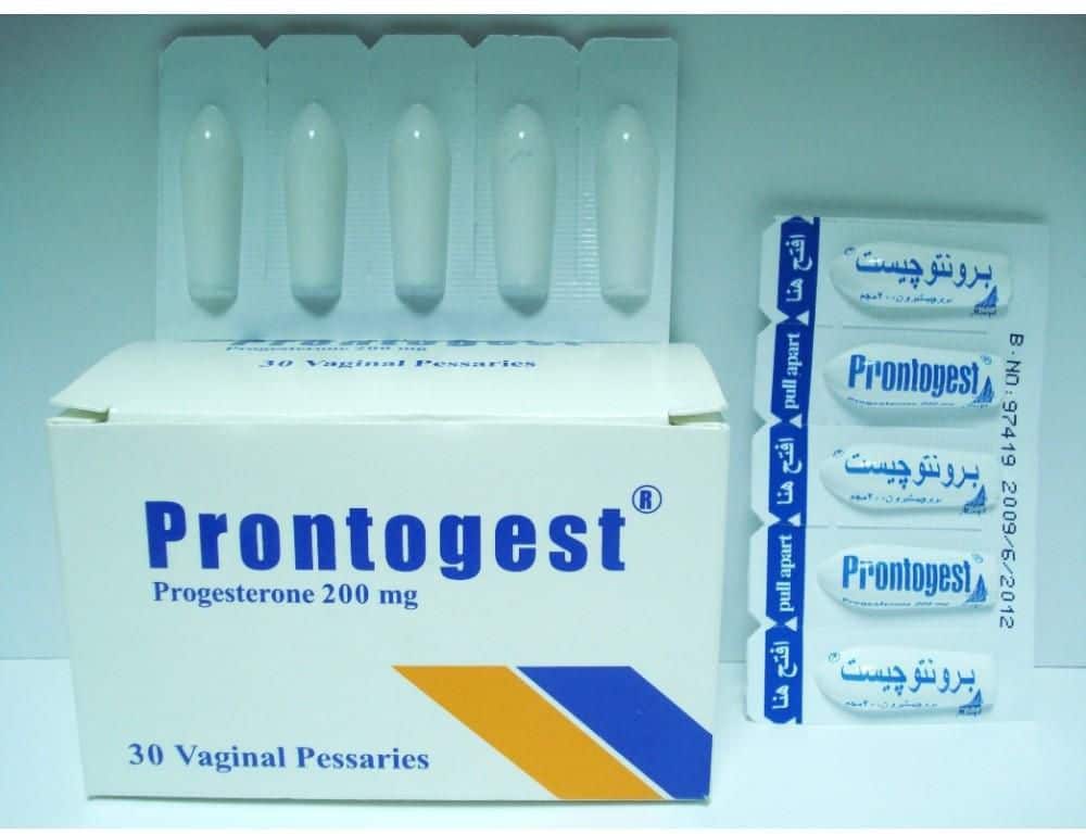 لبوس Prontogest لـ تثبيت الحمل