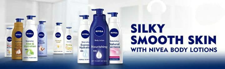 لوشن Nivea لـ تغذية وترطيب البشرة