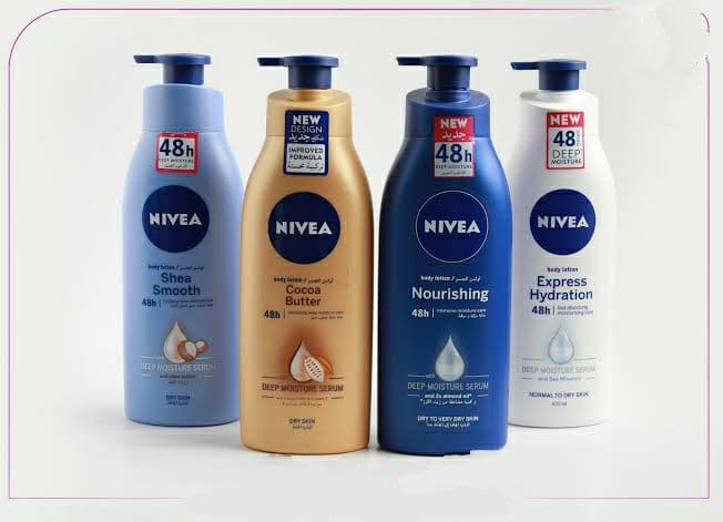 لوشن Nivea لـ تغذية وترطيب البشرة