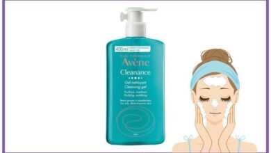 غسول Avene لـ العناية بـ البشرة