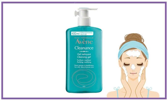 غسول Avene لـ العناية بـ البشرة