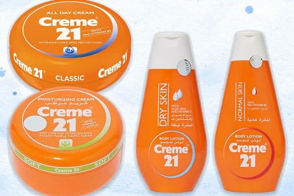 21 Cream لـ العناية بـ البشرة