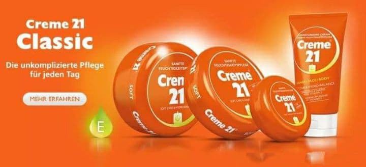 21 Cream لـ العناية بـ البشرة