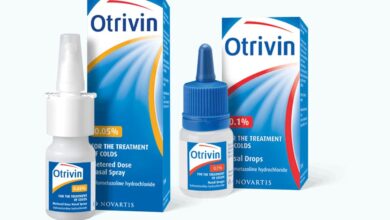 قطرة اوتريفين لعلاج التهاب الجيوب النفية