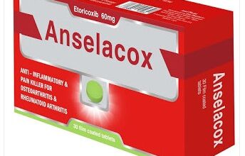 أنسيلاكوكس اقراص مضاد للالتهابات ومسكن للالام
