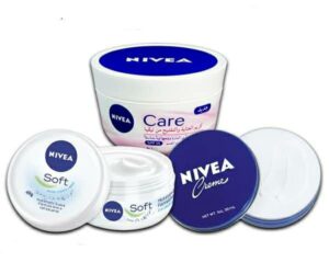 أنواع كريم نيفيا Nivea Cream لـ ترطيب وتغذية البشرة والحفاظ على نضارتها