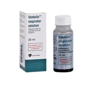 دواء فنتولين Ventolin محلول بخار موسع لـ الشعب الهوائية وعلاج لـ ضيق التنفس