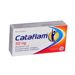 دواء كتافلام Cataflam مسكن لـ الألم وخافض لـ الحرارة ومضاد لـ أعراض العدوى الإلتهابية