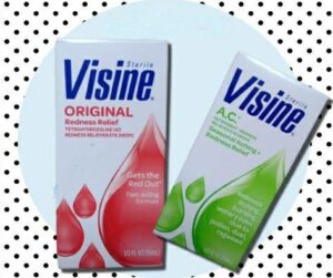 نقط فايزين Visine Drops لـ علاج أعراض حساسية العين