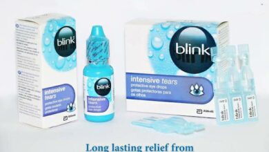 نقط بلينك Blink Drops لـ علاج جفاف العين والتخلص من الحكة والتهيج