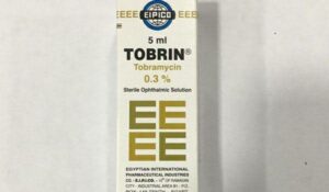 نقط توبرين Tobrin Drops مضاد حيوي يعالج أعراض التهابات العين