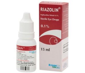نقط ريازولين Riazolin Drops مضادة لاحتقان الأوعية الدموية واحمرار العين