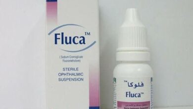 نقط فلوكا Fluca Drops لـ علاج أعراض التهاب الملتحمة والتهاب الجفن