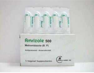تحاميل Amrizole المهبلية لـ علاج أعراض التهابات المهبل البكتيرية