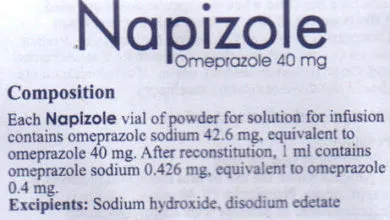 دواء نابيزول Napizole لـ علاج الحموضة وقرحة المعدة
