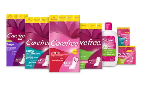 غسول Carefree غسول Carefree لـ المنطقة الحساسة