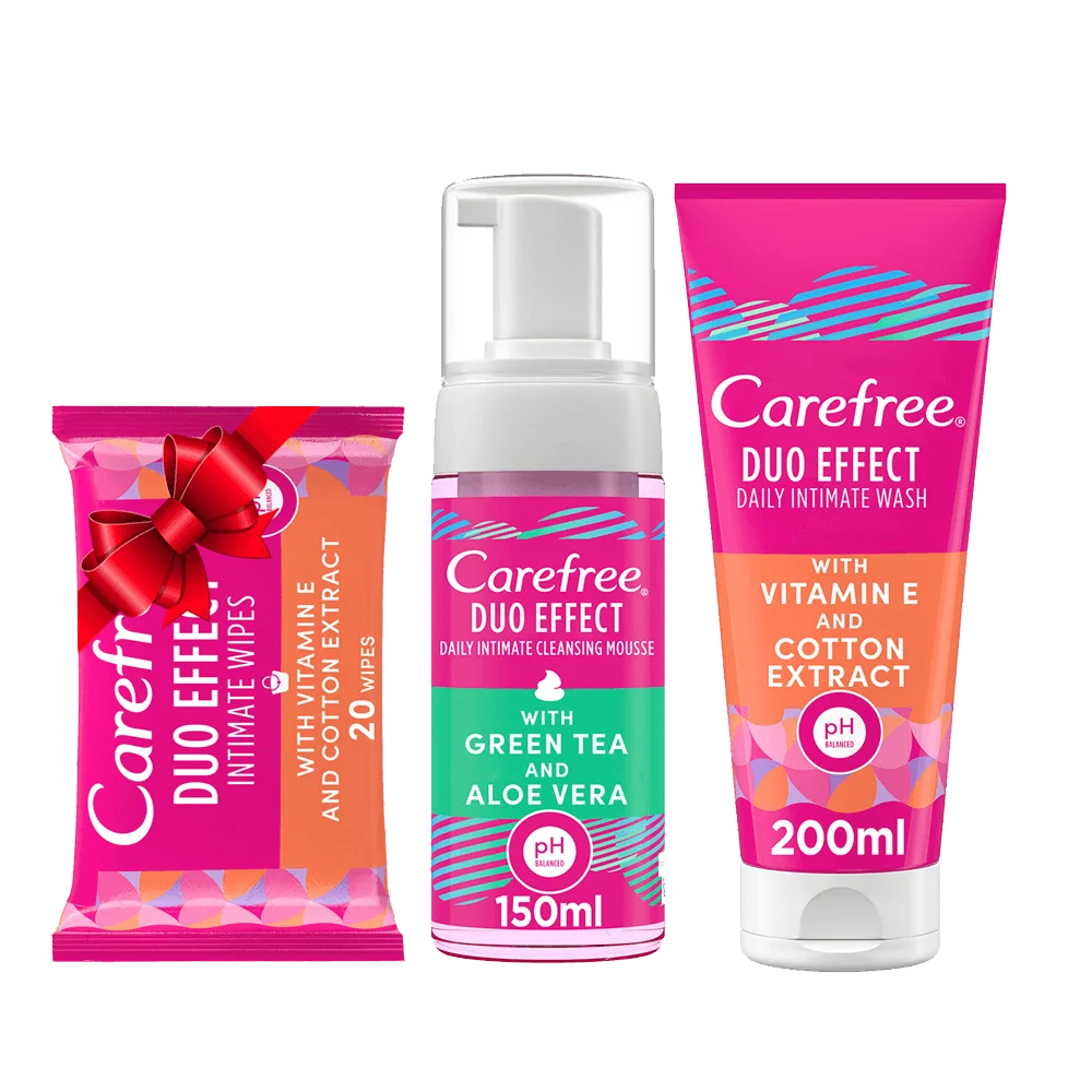 غسول Carefree غسول Carefree لـ المنطقة الحساسة