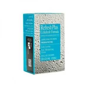 نقط ريفريش بلس Refresh Plus Drops نقط ريفريش بلس Refresh Plus Drops لـ ترطيب العين وحمياتها من الجفاف وما يصاحبه من أعراض
